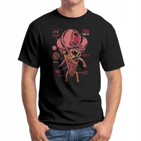 

Koszulka T-Shirt Anatomy Of An Ice Cream XL
