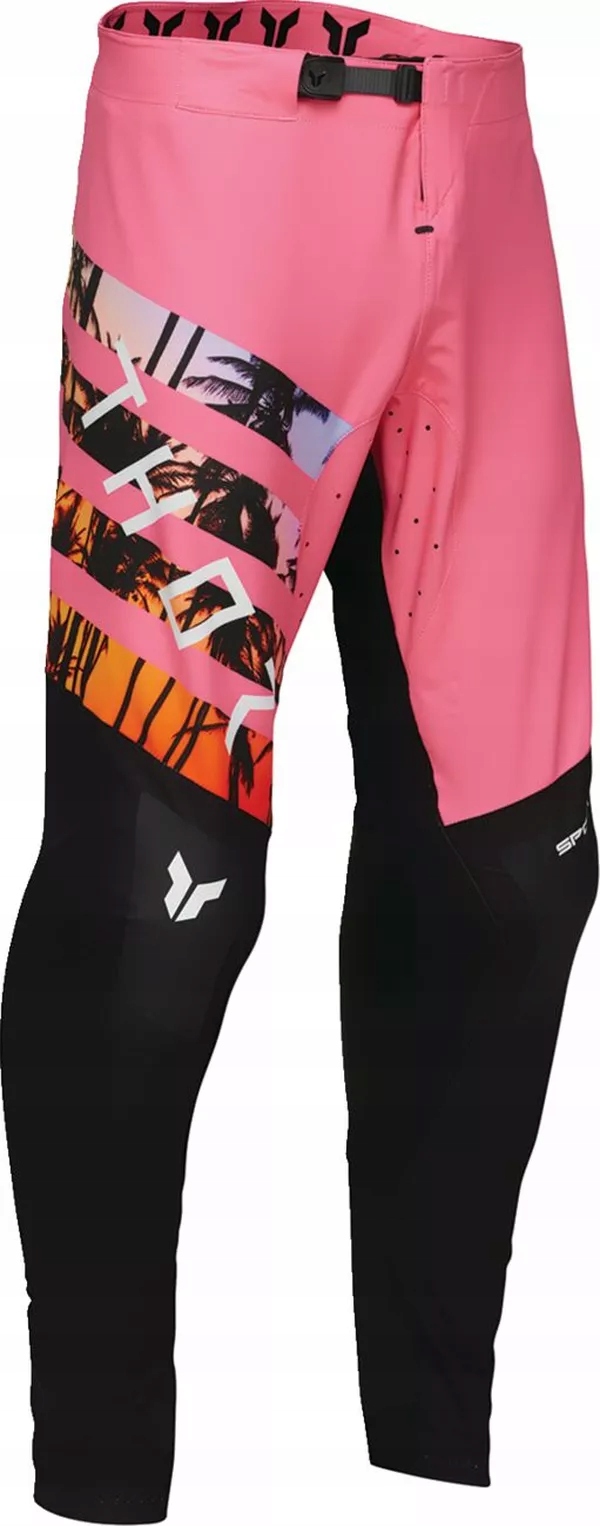 Nohavice Thor Sportmode Sd čierne/coral 31