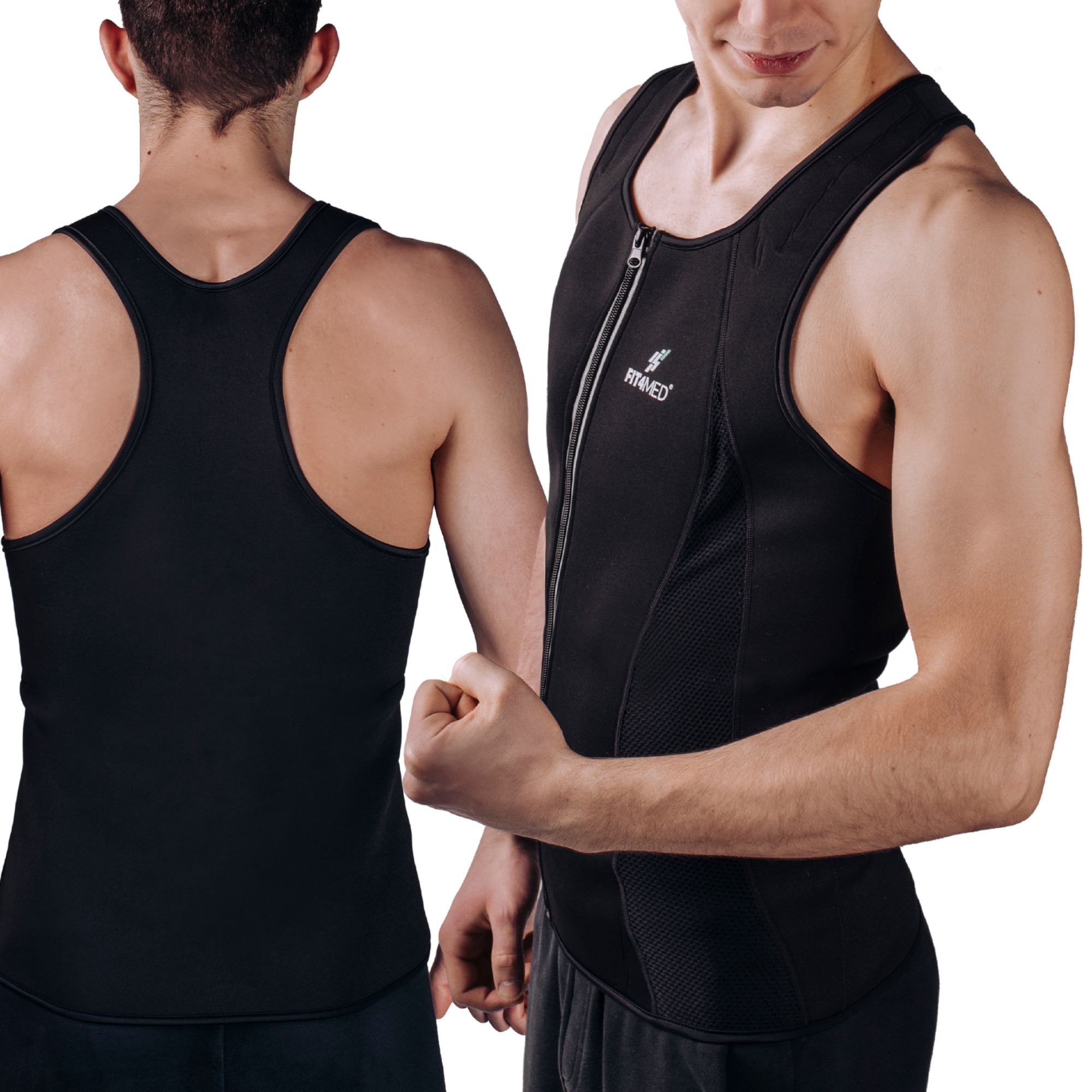 Tričko Vesta Pro Fitness Cvičení Do Běžecké Posilovny, Zeštíhlující Muž