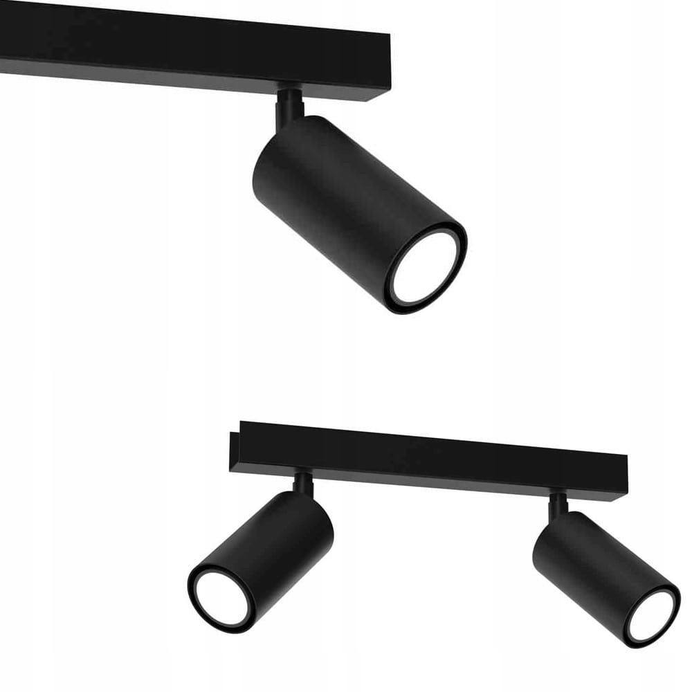 Stropní svítidlo spoty reflektory Hudson Černá 2xGU10 MLP8795 Milagro
