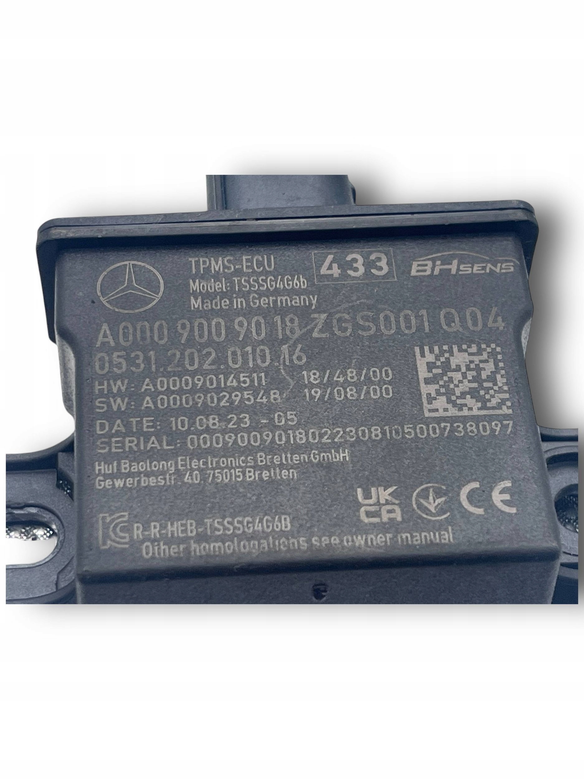 sensore modulo pressione pneumatici, gomme A0009009018 MERCEDES $J