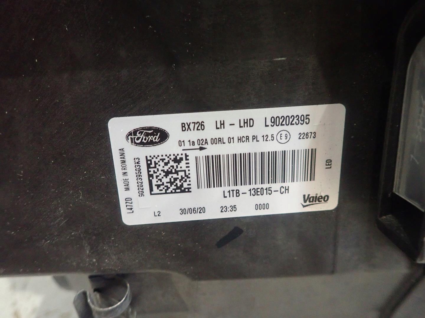 light front left FORD PUMA 2019- FULL LED