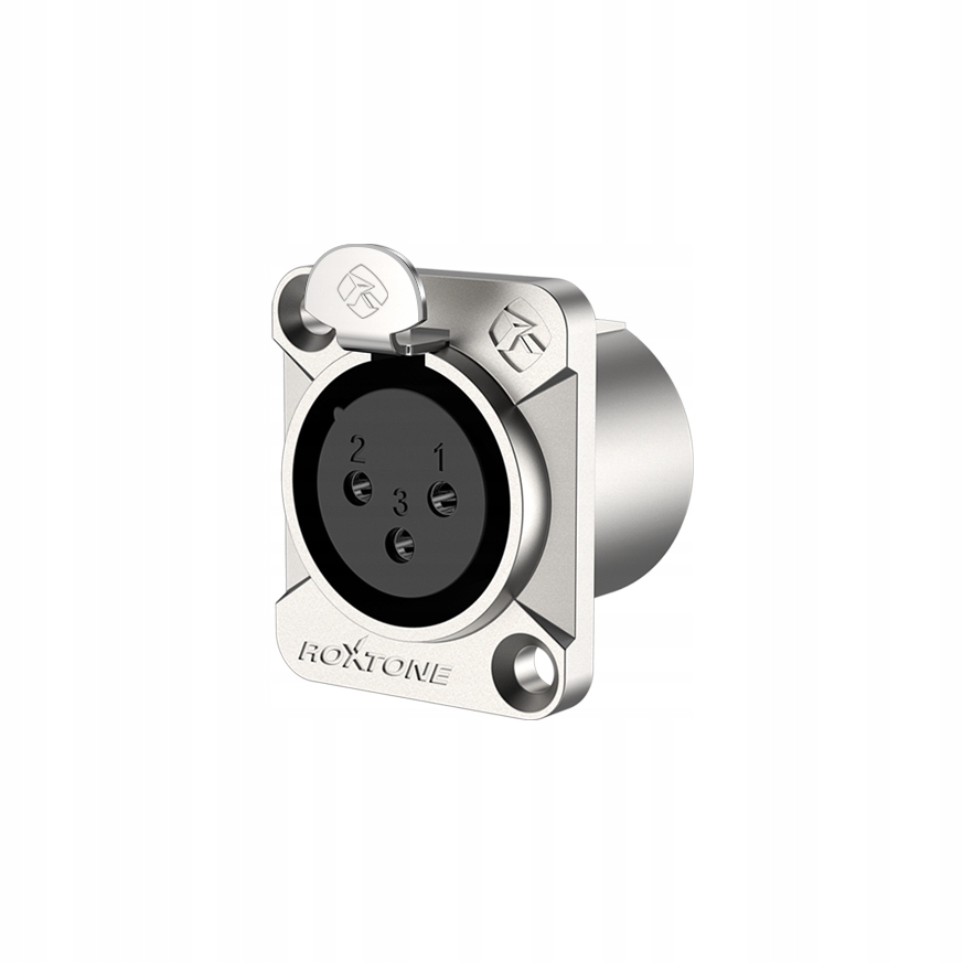 Gniazdo XLR tablicowe panelowe Roxtone RX3FD-NT że