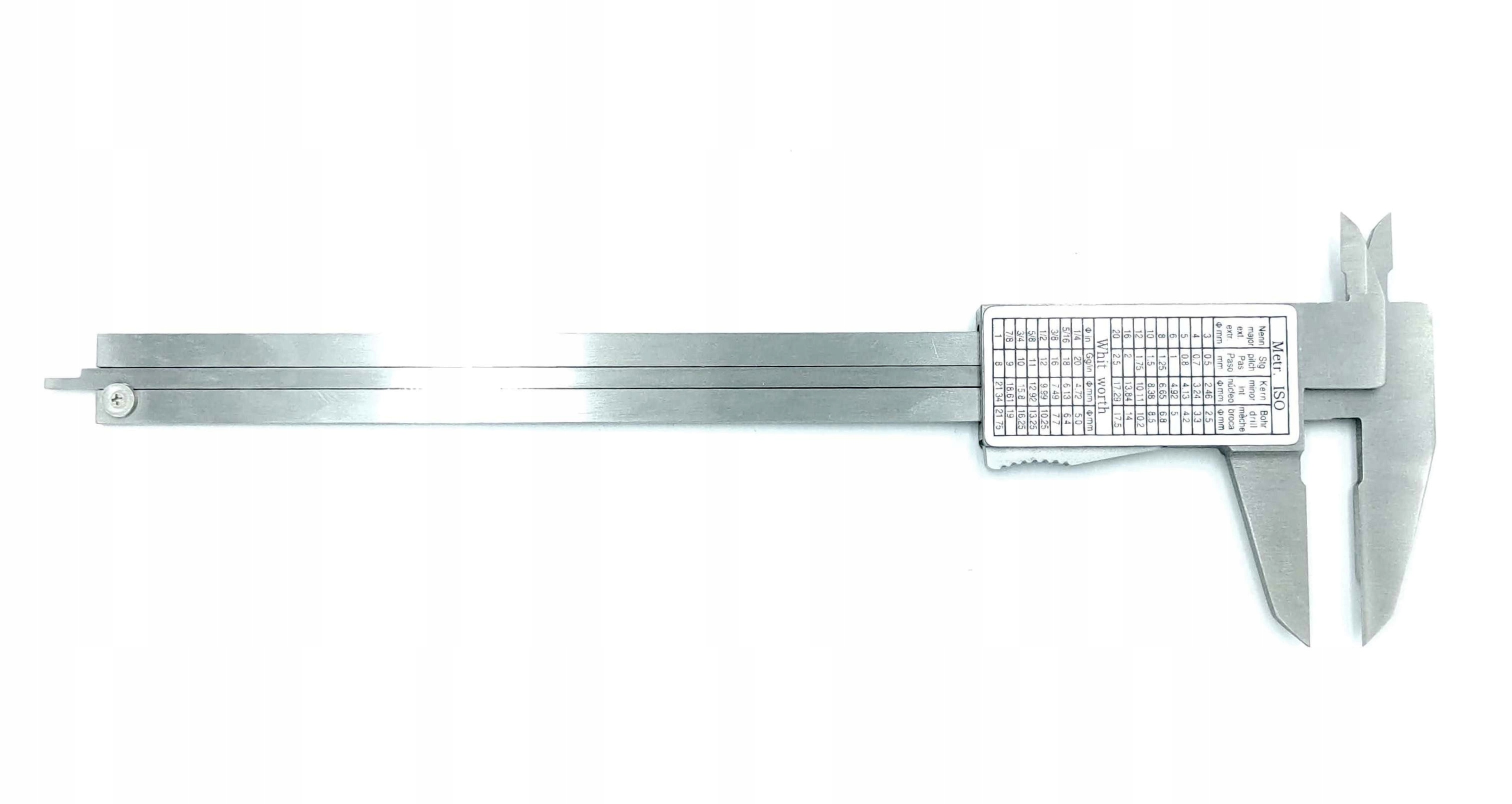 VIS suwmiarka analogowa 150/0,05 mm, duże cyfry EAN (GTIN) 5900000089102