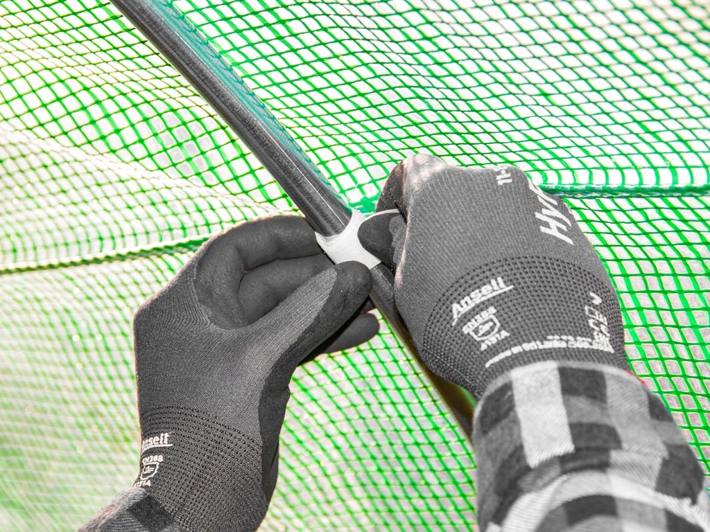 TUNEL FOLIOWY SZKLARNIA OGRODOWA FOLIA DUŻA 2x2,5x4 UV-4 10m2 Inspekt XXL Producent Lehmann