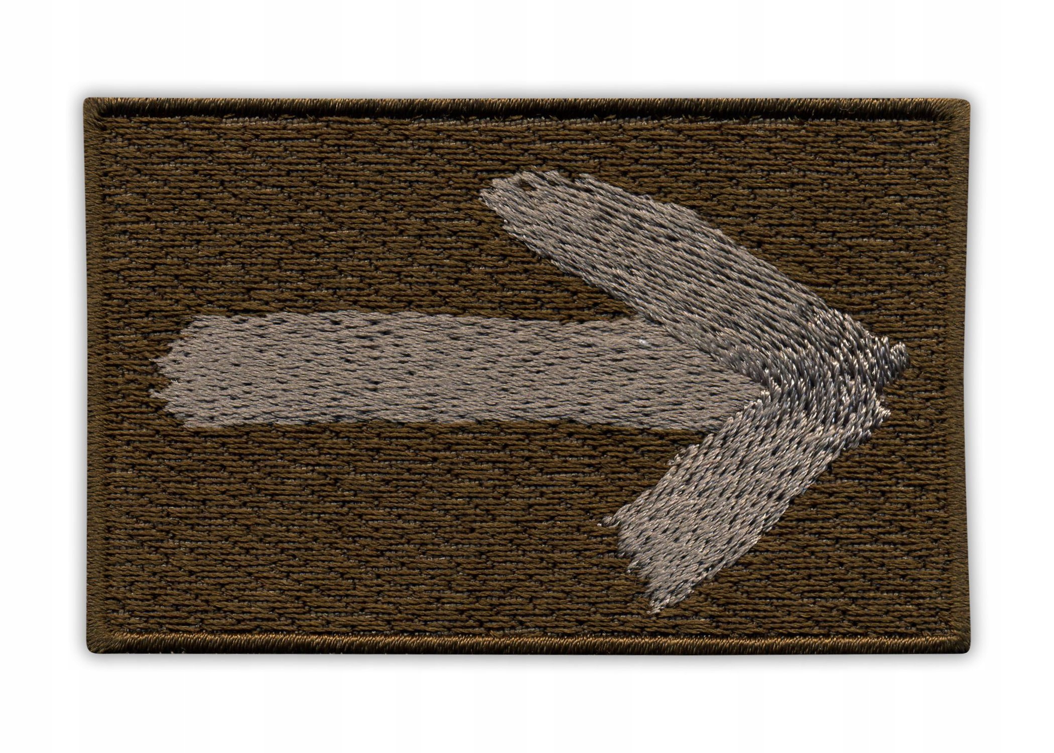 Naszywka STRZAŁKA - Droga Św. Jakuba, Gaszona HAFT