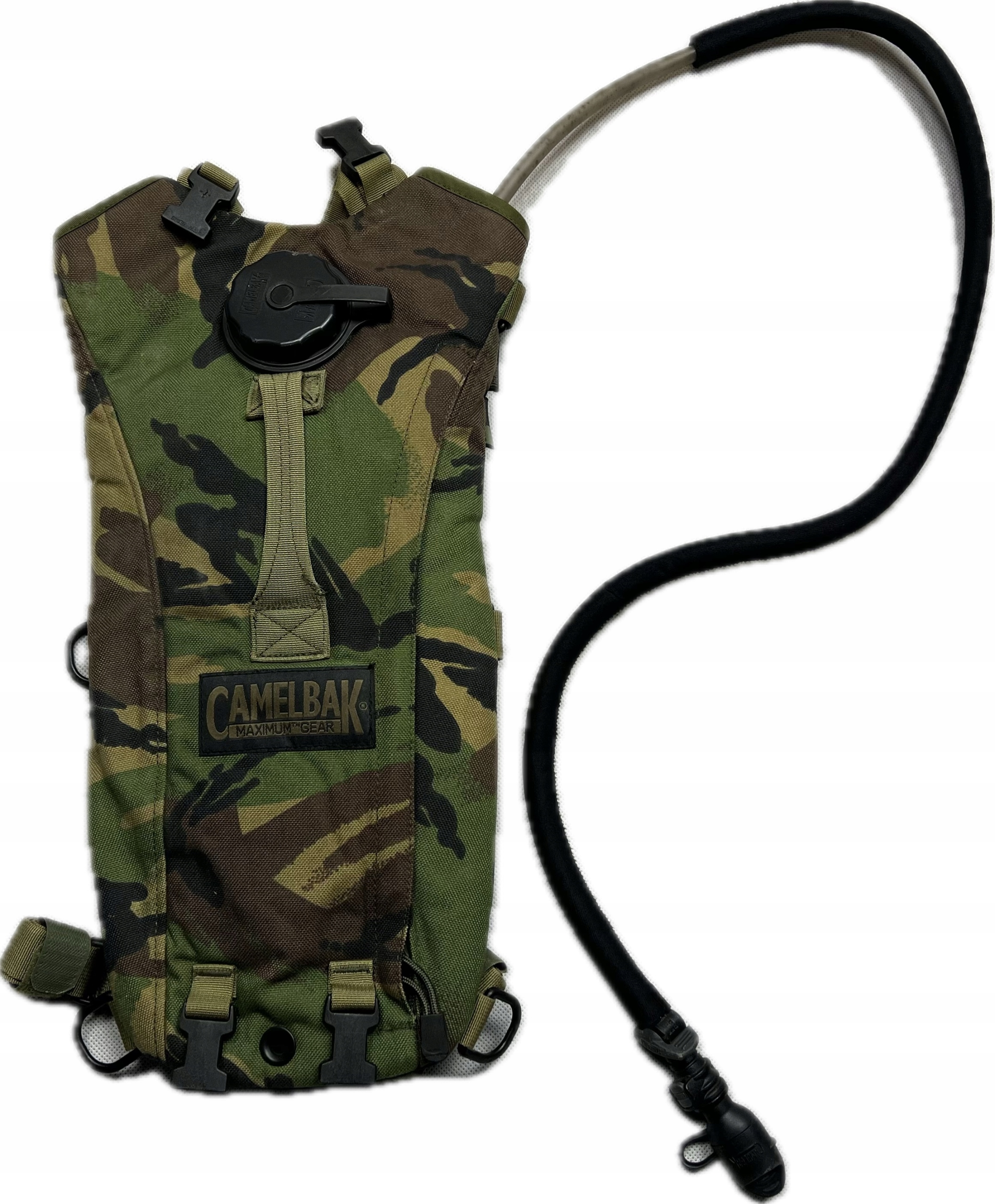 BRYTYJSKI CAMELBAK WOODLAND KRÓTSZA OSŁONA RURKI