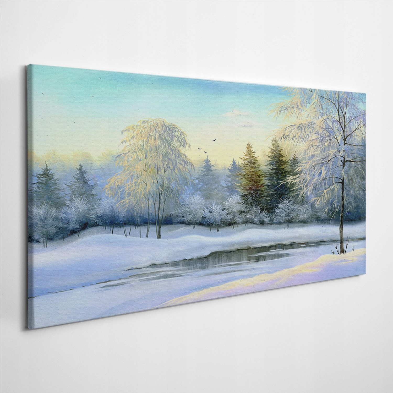 

Foto-obraz z zdjęciem Krajobraz Zima Las 120x60 cm
