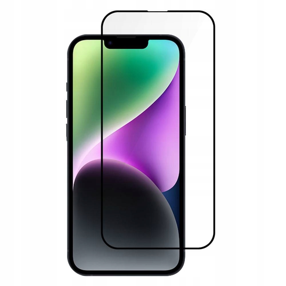 Szkło hartowane do iPhone 15 I iPhone 15 Pro I iPhone 16 na cały ekran 5D