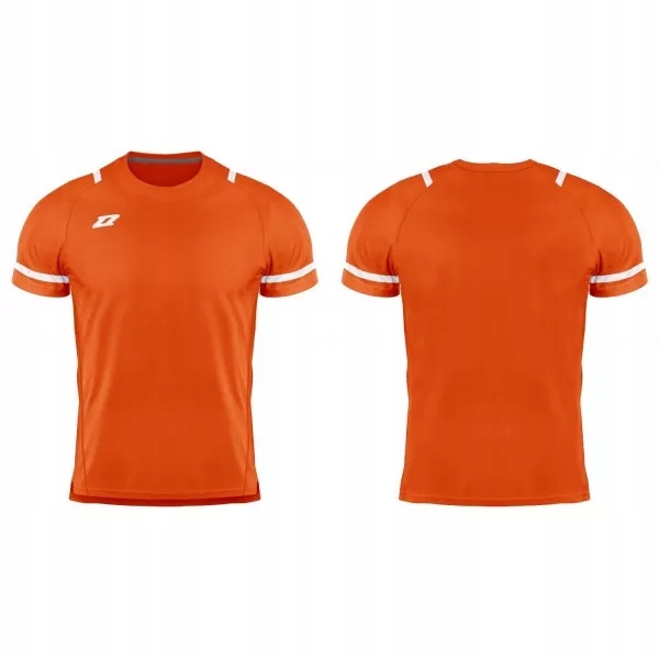 Koszulka Zina Jersey Ss Crudo Senior 02510-016 Pomarańczowa r. L