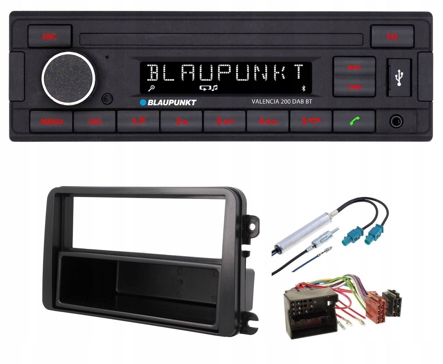 Blaupunkt Valencia 200 Dab Bt Rádio Vw Passat B6