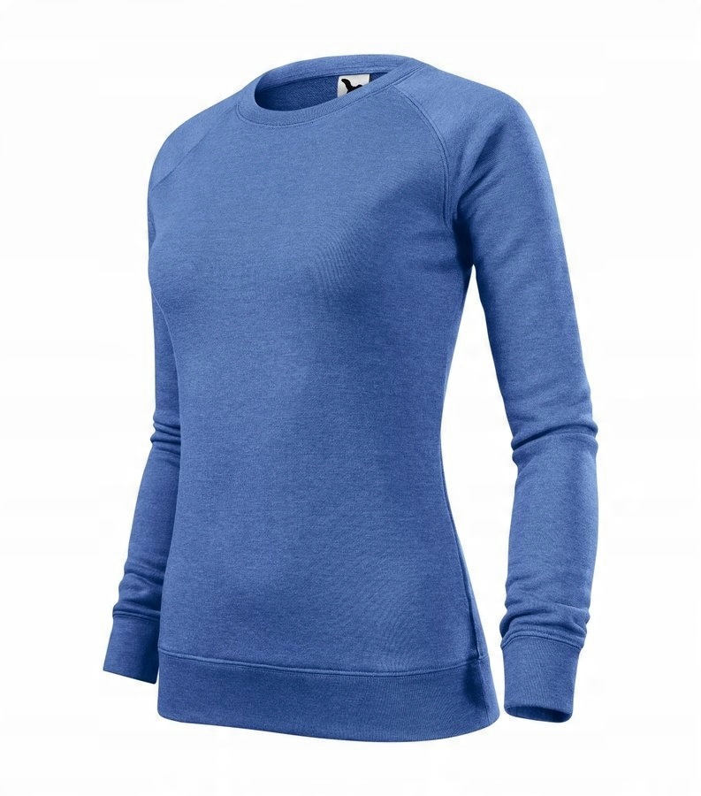 

Bluza damska Melanż Merger Malfini niebieska Xs