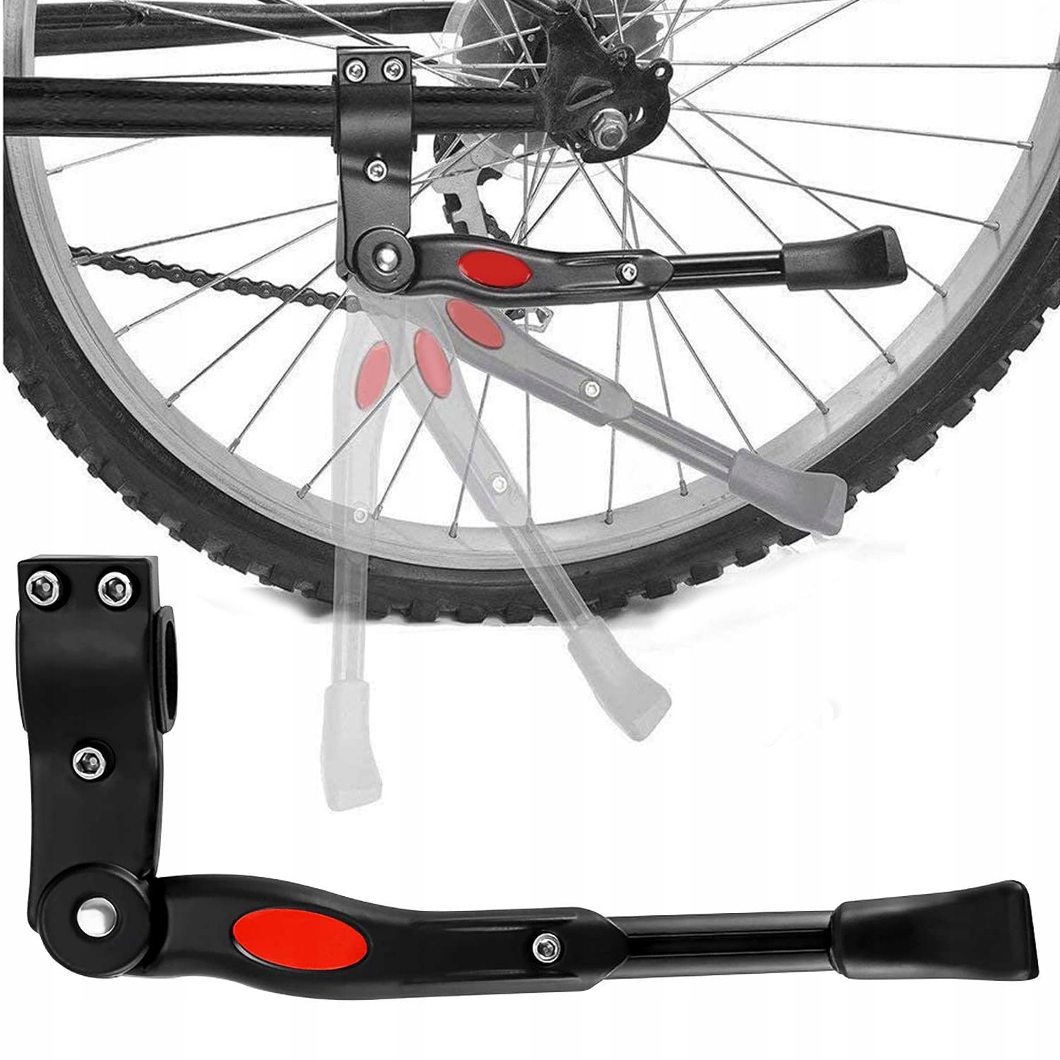 PODNÓŻKA ROWEROWA STOPKA NÓŻKA REGULOWANA BOCZNA