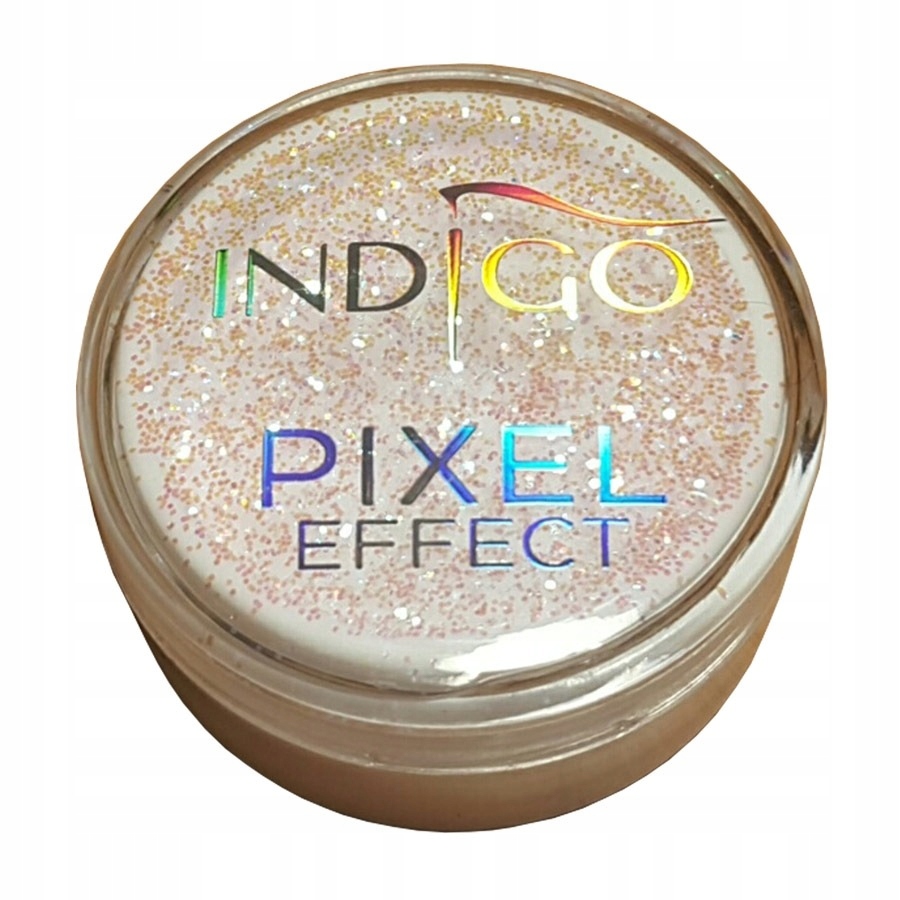 

Indigo pixel emerald black efekt na paznokcie