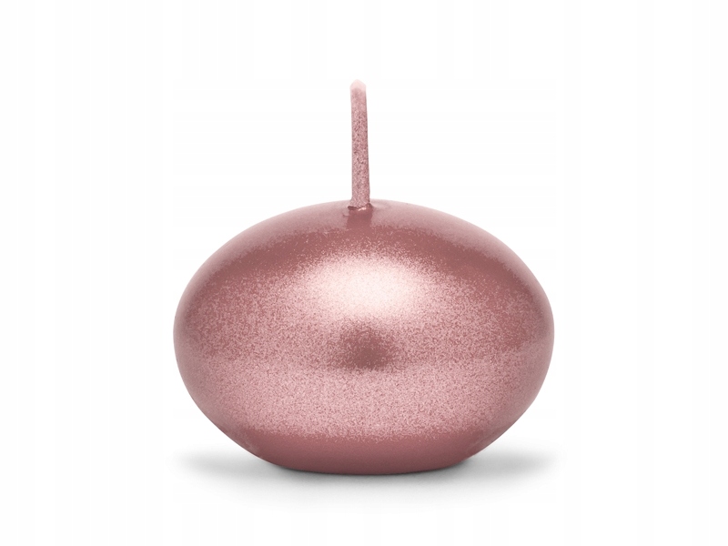 PŁYWAJĄCE ŚWIECE ŚWIECZKI WESELE ROSE GOLD Różowe