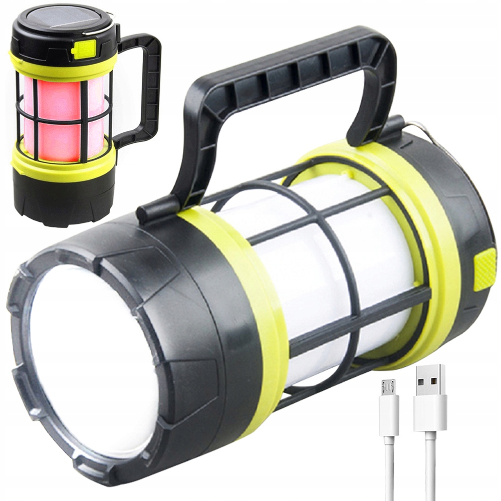 LAMPA LATARKA SOLARNA KEMPINGOWA LED TURYSTYCZNA