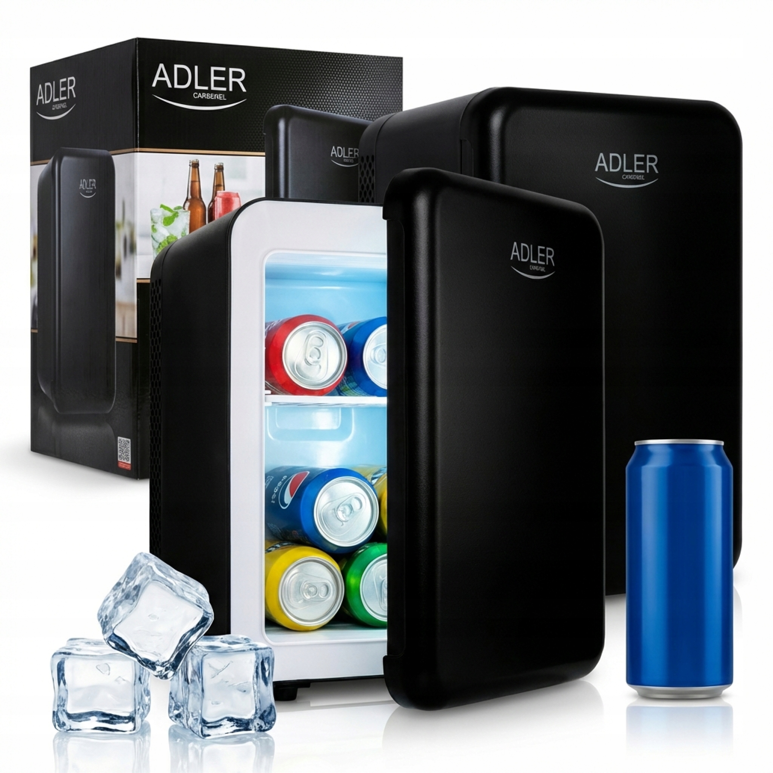 Turistická Chladnička Malá 12V 230V Přenosná Pro Mini Automobilová Nápoje