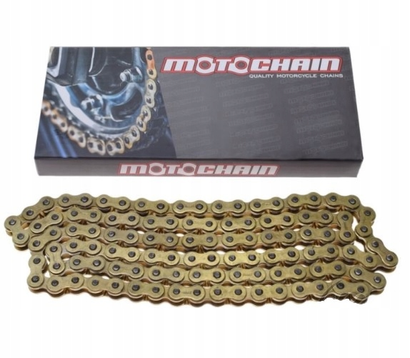Łańcuch napędowy MotoChain 428H/140 Gold 140ogniw