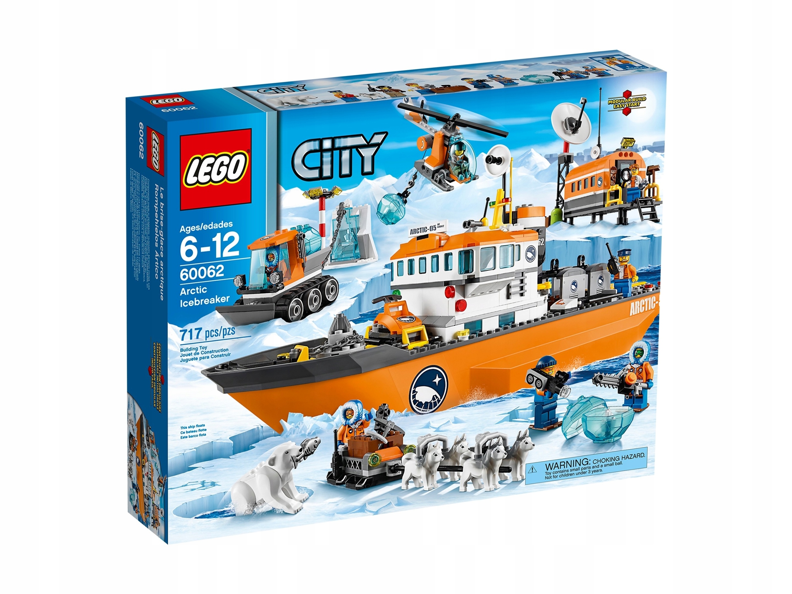 Lego City 60062 Arktický ledoborec Nové