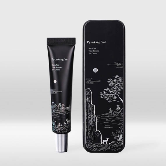 Pyunkang Yul Black Tea Time Reverse Eye Cream 25 ml - Krem pod oczy z czarną herbatą — 15