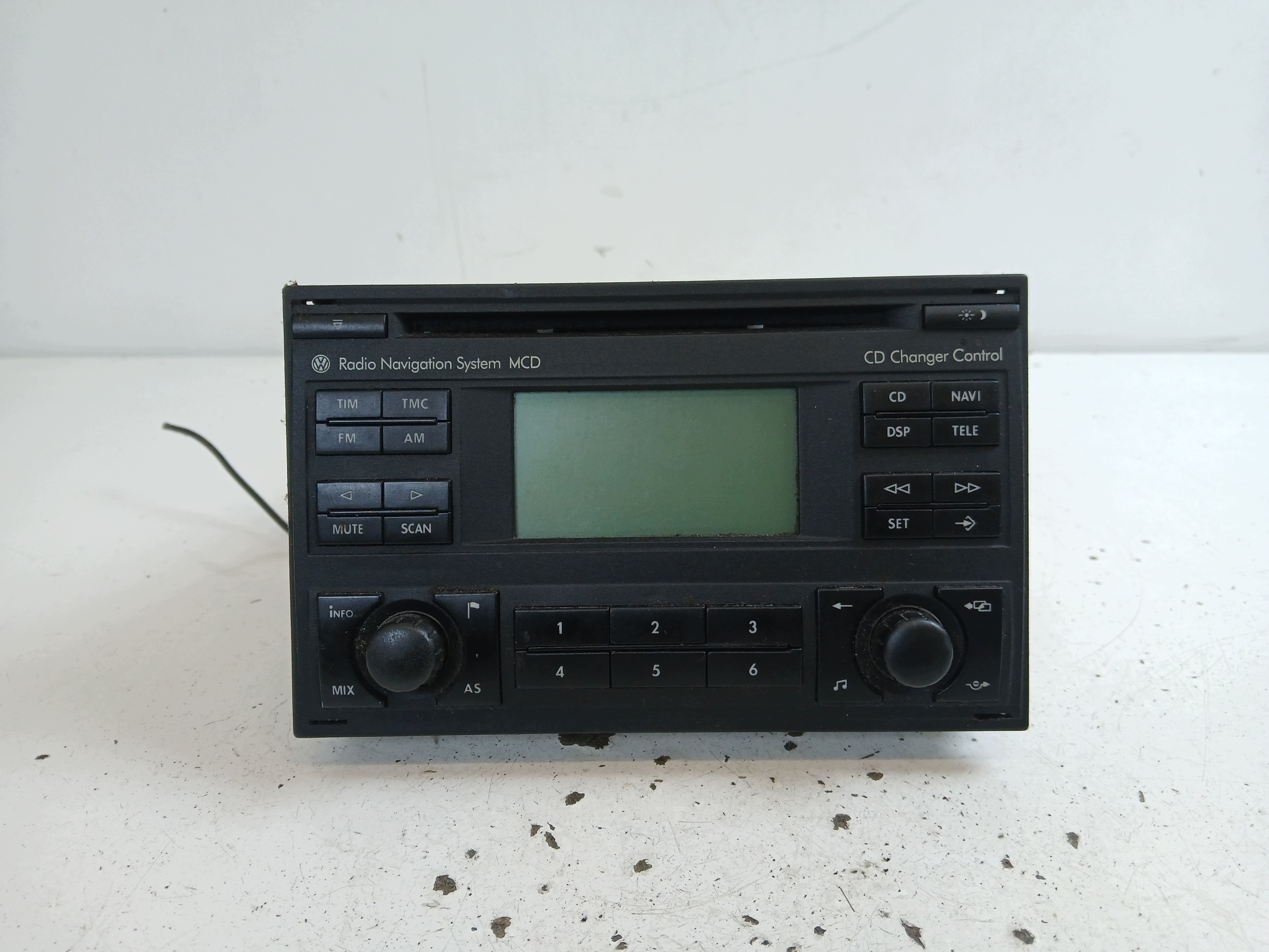 VW GOLF IV BORA RADIO CD FABRYCZNE NAVI Navigation 1J0035191A