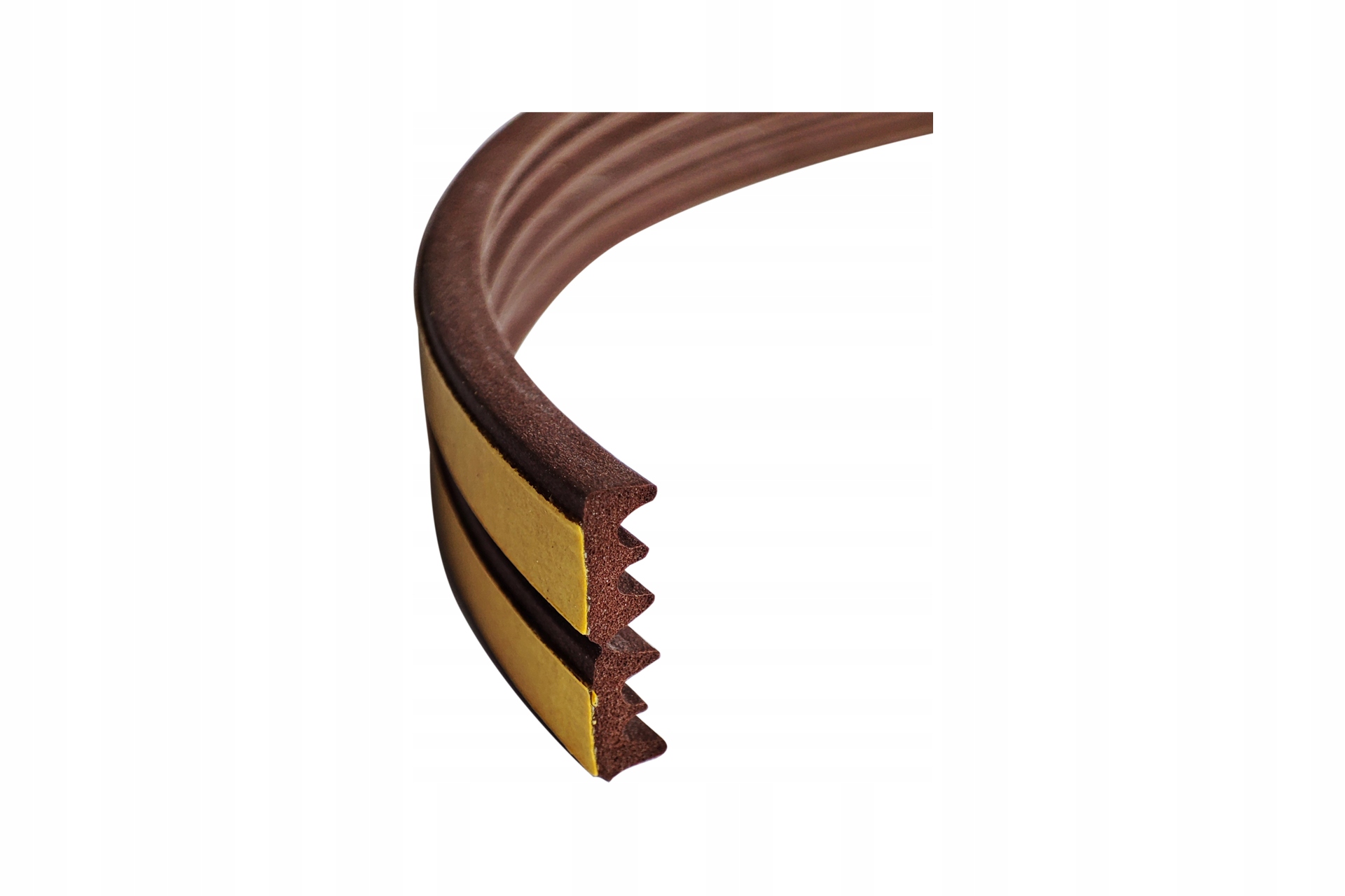 

Uszczelka, uszczelki do okien drzwi 25m typ E brąz