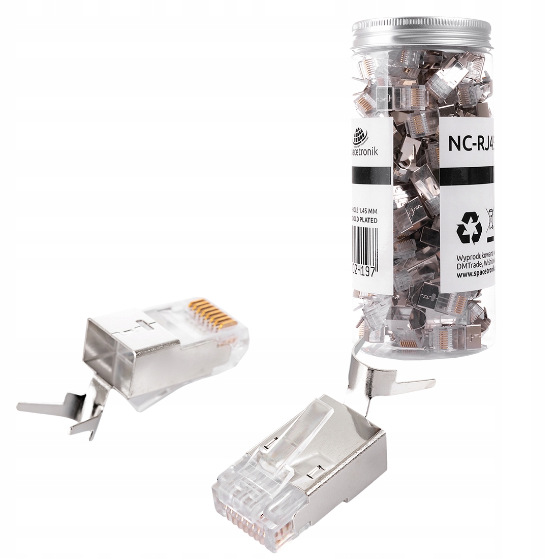 Zástrčka RJ45 kat. 7 Ftp NC-RJ457FT-14 100 Ks