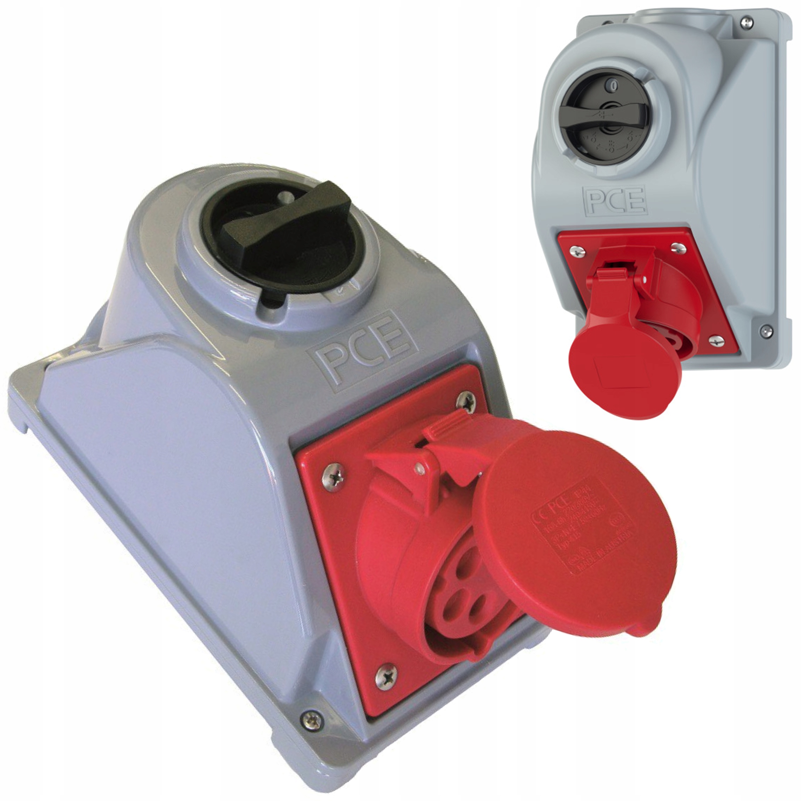 Pevná zásuvka s vypínačem COMBO-pol 32A 5P 400V