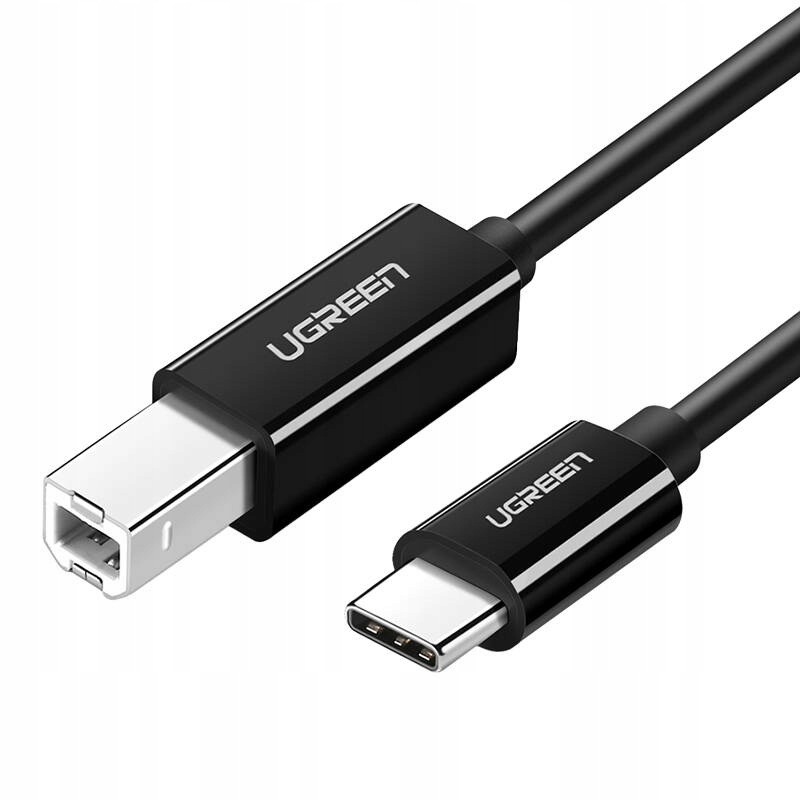Kabel Ugreen US241 Usb-c do Usb-b 1m czarny