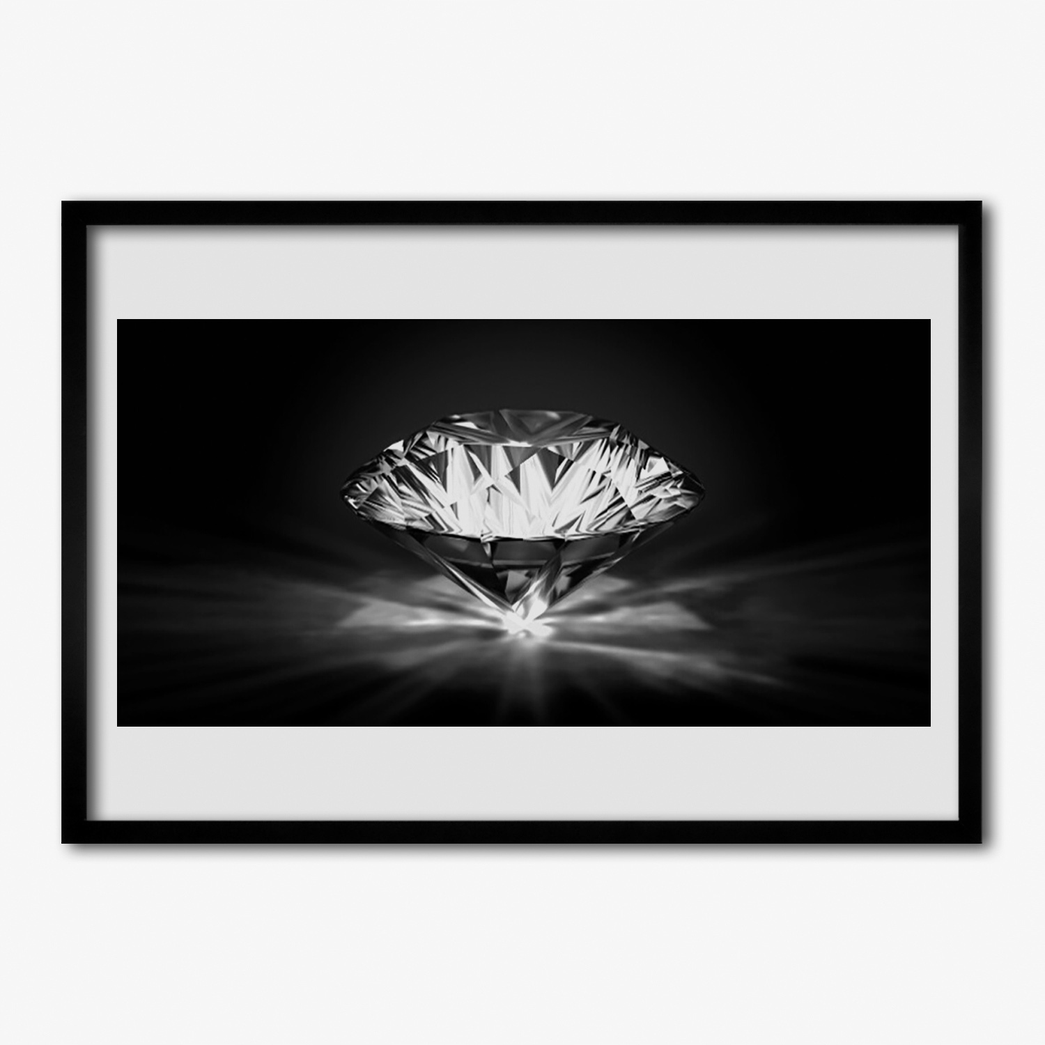 Rámeček s tištěnou grafikou Diamond Art 100x70 cm
