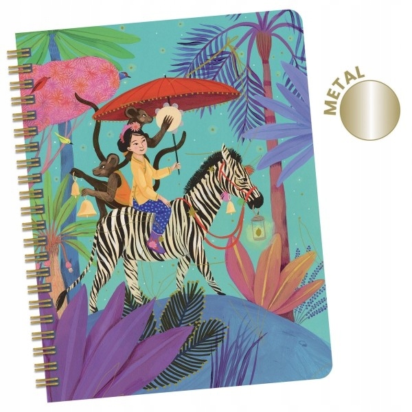 

Djeco Notatnik spiralny zeszyt planner 88str linie