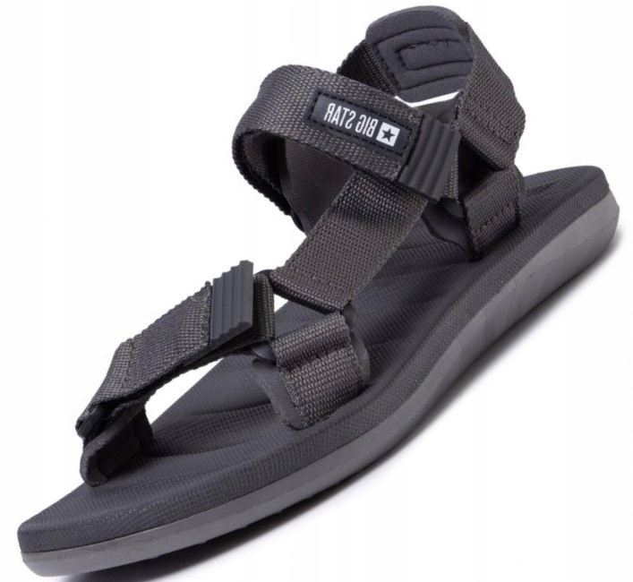 

Sandały Męskie Big Star Szare FF174501 R42 +gratis