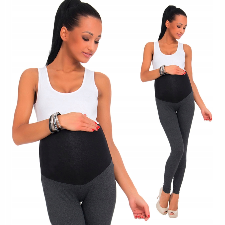 

Legginsy Ciąża Bawełna Panel Kieszeń Lck XL
