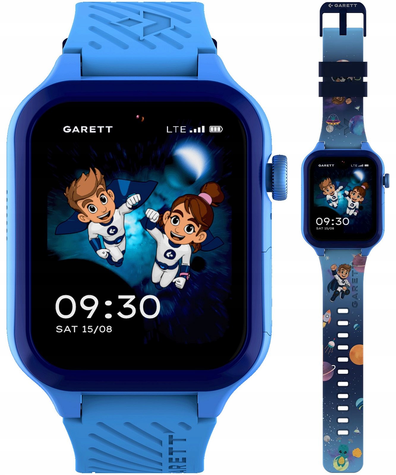 Chytré Hodinky Garett Kids Essa Ai 4G Modré Set