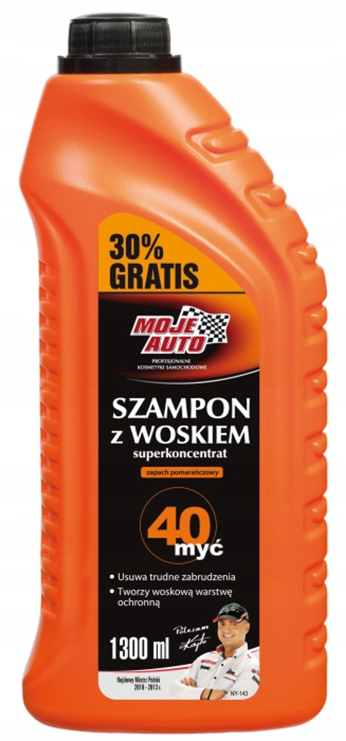 Szampon Z Woskiem 1L 30% Moje Auto AMT19-027PROMO Moje Auto