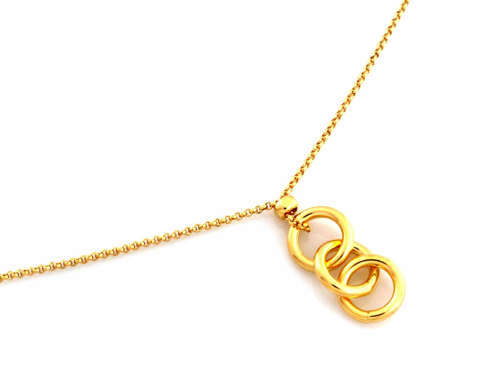 Náhrdelník pro ženu se stříbrným 925 kolečkem, elegantní design, efektní a módní