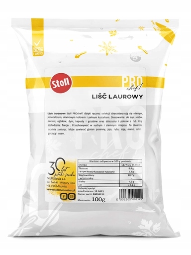 4x Bobkový list celý Stoll Pro Chef 100 g