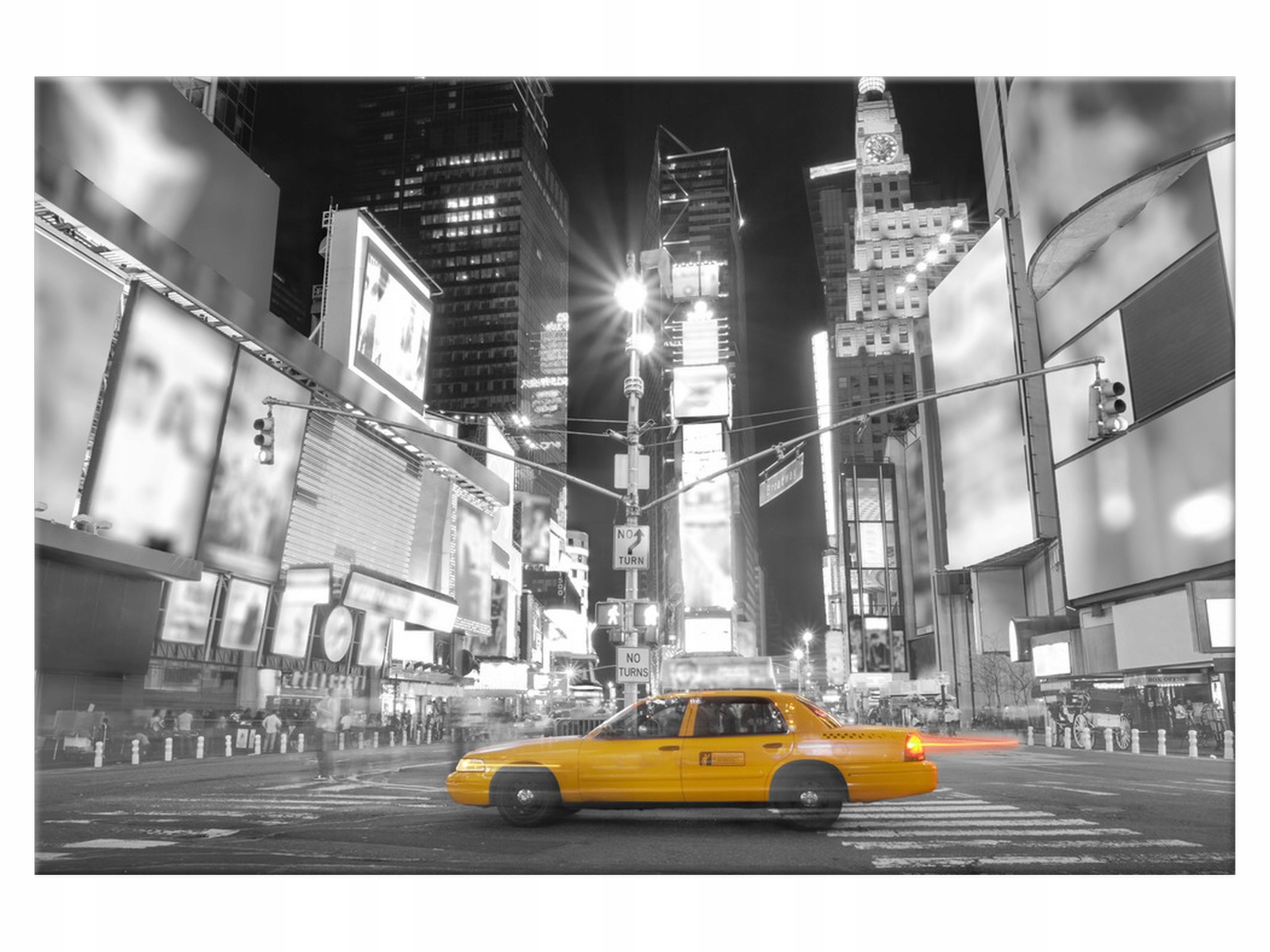 

Obraz Taxi in New York 120x80 Motoryzacja 1194A_1B