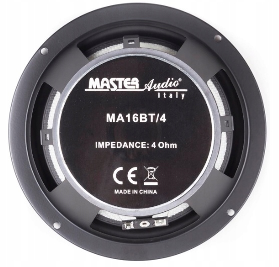 Głośnik niskotonowy 1 szt. MASTER-AUDIO MA16BT/4 Kod producenta MA16BT/4