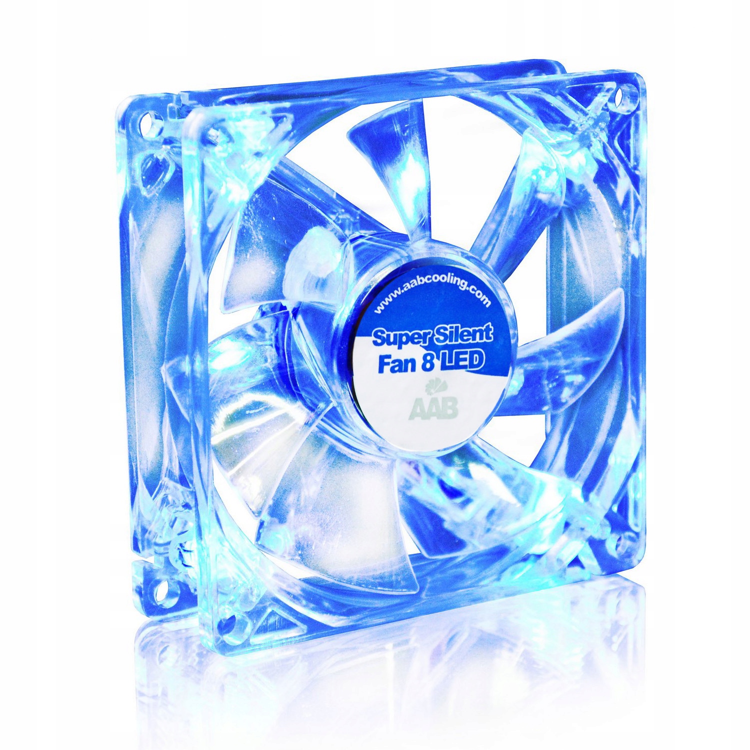 

Aab Super Silent Fan 8 Cichy Wentylator 13dB Led