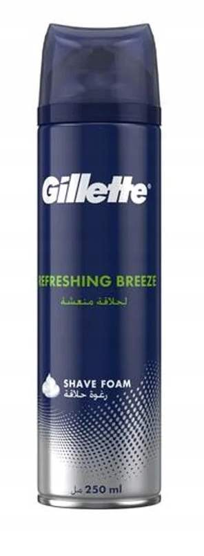 

Gillette Refreshing Breeze Shaving Foam 250ml