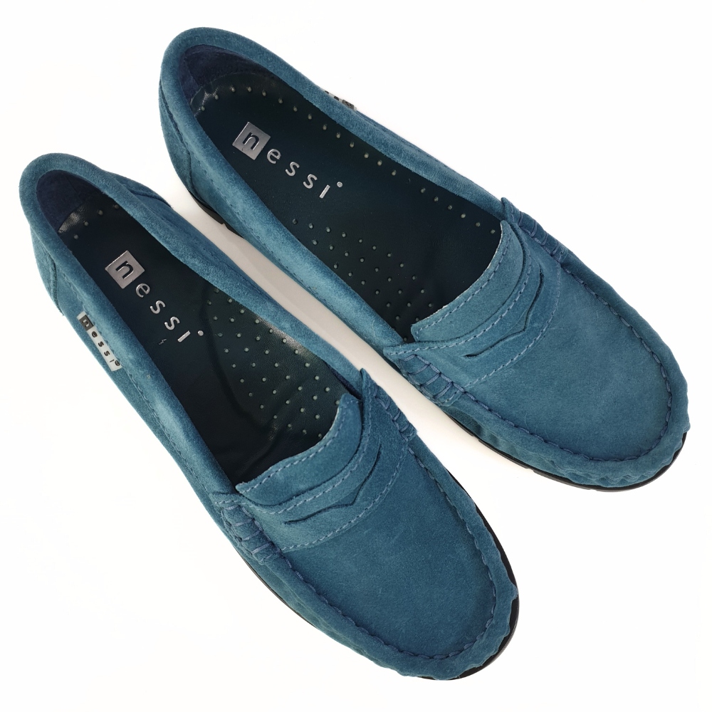 Nessi 76506 765 mokasyny kolor morski skóra welur r. 40 Kod producenta 76506 morski W