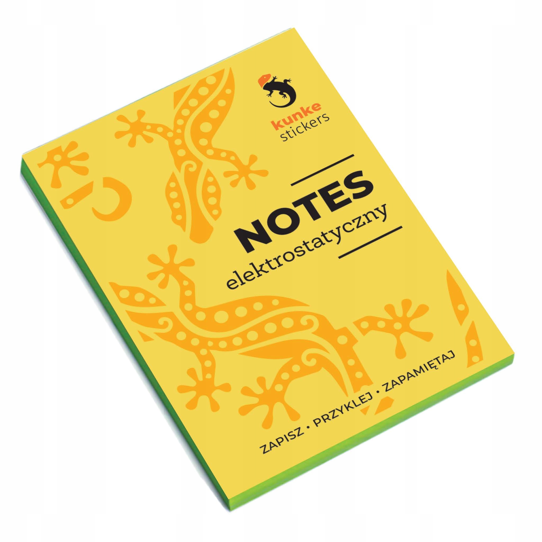 NOTES ELEKTROSTATYCZNY 7x9,8 cm 100 KARTECZEK green