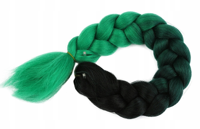 Włosy SYNTETYCZNE do warkoczyków KOLOROWE warkoczyki DOCZEPIANE WŁOSY ombre Kolor włosów inny