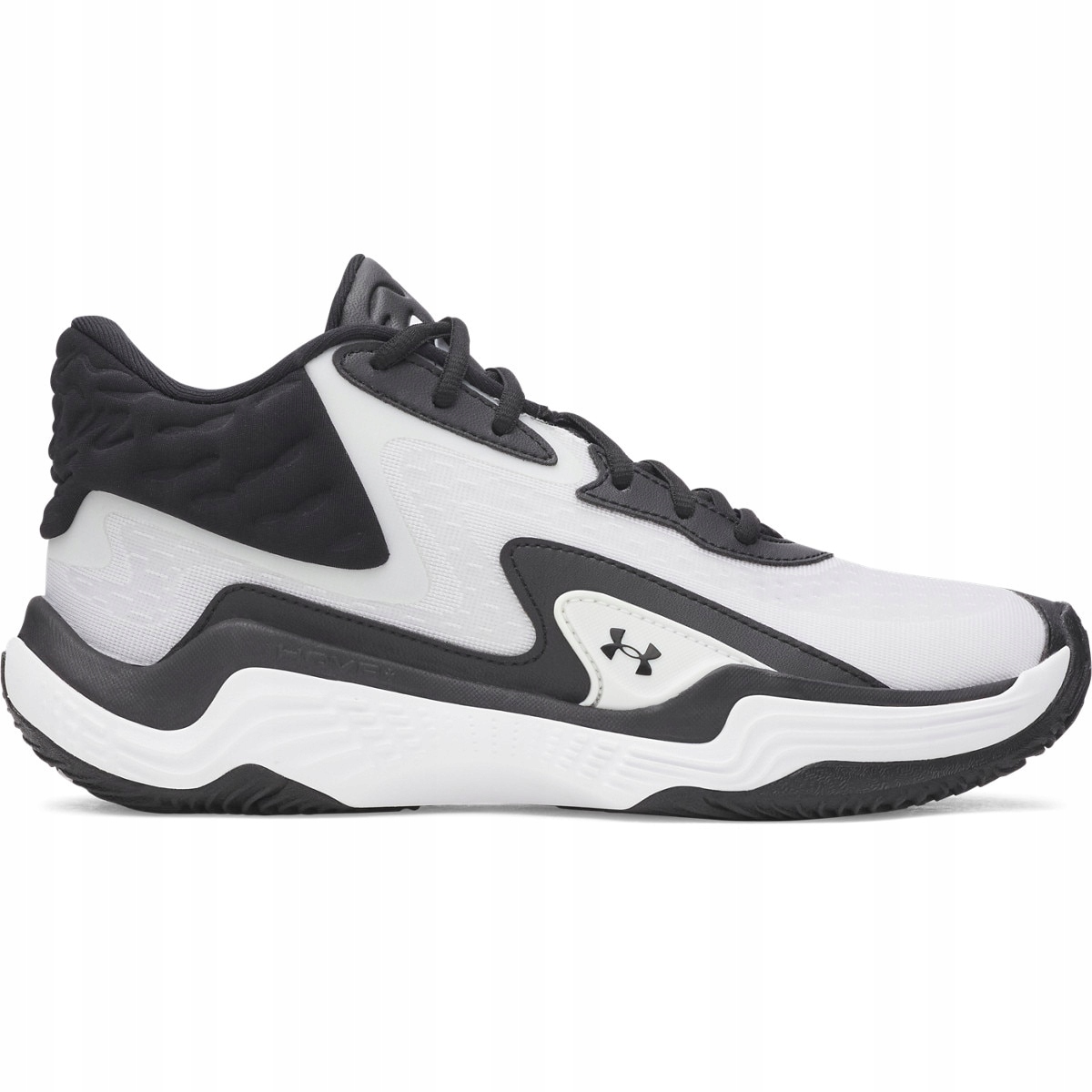 Buty sportowe sneakersy do koszykówki Under Armour Spawn 7 Mid Biały 45
