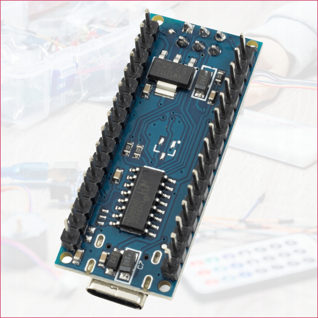 Nano v3 zgodny z Arduino usb-c klon zlutowany CH340 ATMEGA328P SUPER JAKOŚĆ Producent MSALAMON