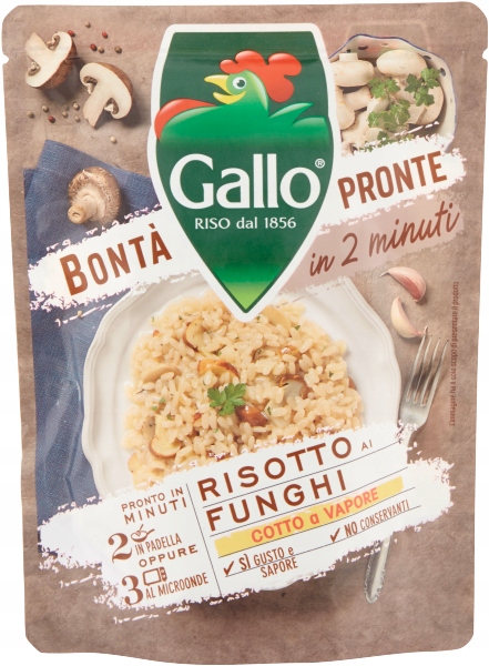 Levně 5 x Rizoto s houbami Riso Bonta'P. Funghi 250 g Gallo