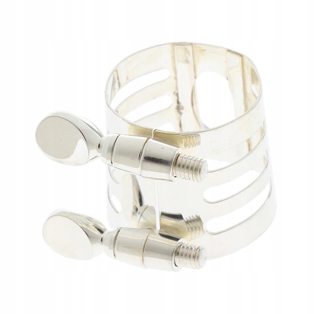 Finest Alto Perform Ligatura Clip DIY Część dęta drewniana srebrna