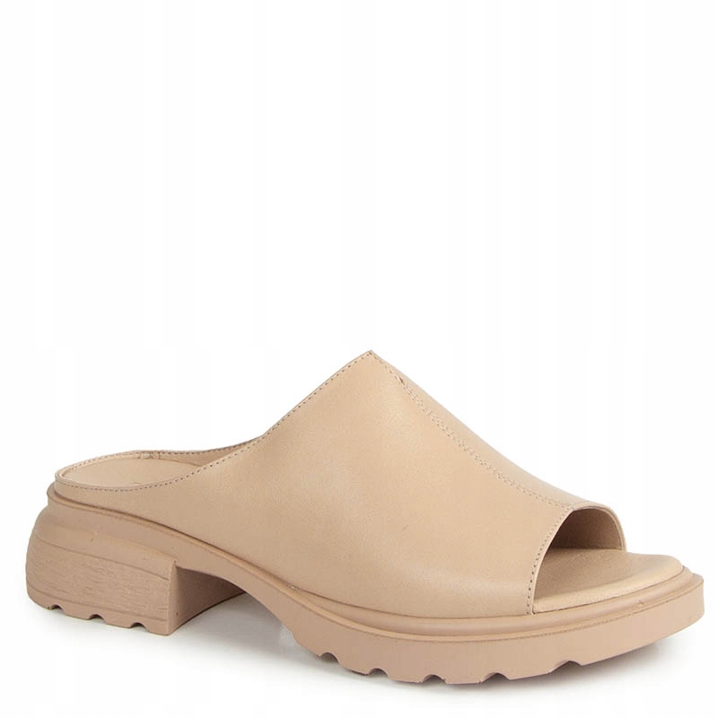 Boccato 020.1064 Béžové Kožené Nazouváky 36