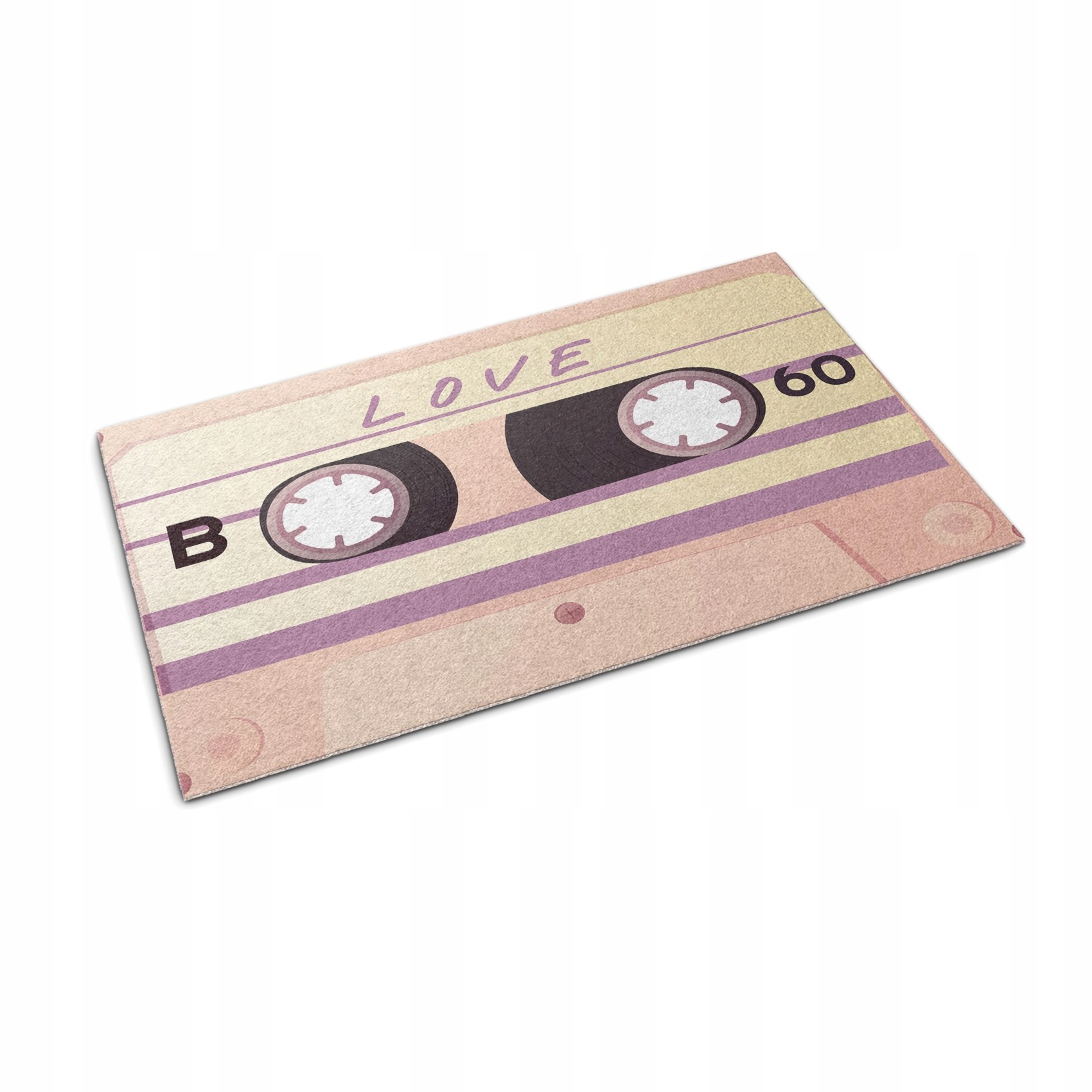 Dekoratívna rohožka Retro Kazeta Love 90x60